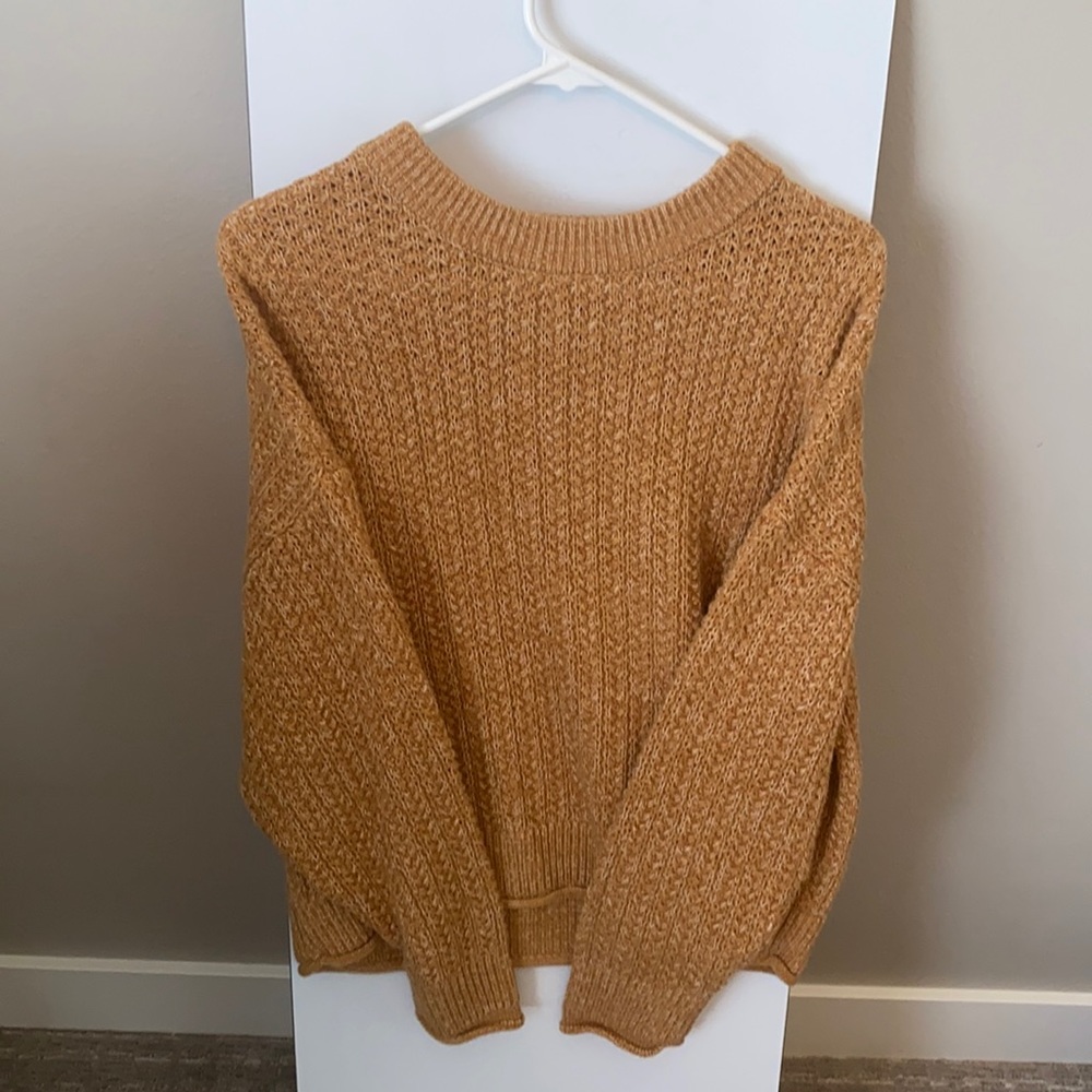 Yellow sweater